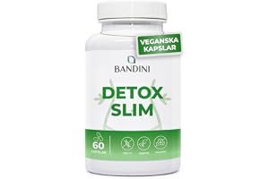 Bandini® Detox Slim 60 Vegan Kapslar – Dränerande, antioxidant