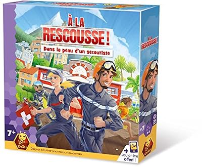 Abeilles Editions- Jeu de Plateau sur Le secourisme, Abeilles_07SEC, Multi-Color