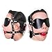 Produktbild Loveours Harness Kopfgeschirr Knebel Gag Fetish Face Bondage