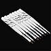 Sunydeal(TM) UV Gel Acrylic Painting Nail Art Design Pen Brush Drawing Painting Dotting Set (8pcs White Nail Art Brush Set)