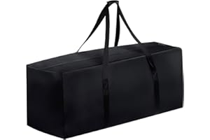 PRITOK Housse imperméable pour jardin 210D Oxford résistant aux déchirures avec poignée de transport (173 x 76 x 51 cm)