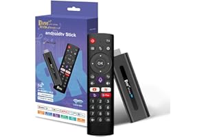 SZSEYNMY Android TV Stick 4K Mini Smart Tv box DDR4 2GB RAM 16GB Quad-Core 64bit Dual 2.4G/5G WiFi HDR10+ Ultra USB HD Smart TV STICK Box Streaming Media (H 2+16 APP)