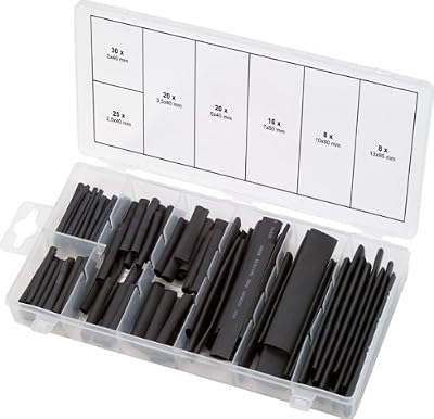 KS Tools 970.0230 Assortiment de 127 Gaine thermo-rétractables