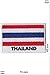 Produktbild Patch - Thailand - Flagge - Länder Patch - Patches - Aufnäher Embleme Bügelbild Aufbügler