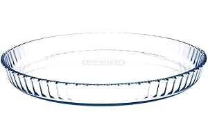 Pyrex 1040909 Bake & Enjoy Moule à Tarte en verre Ø 31 cm