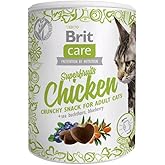 Brit Care Superfruits Crunchy Snack, S&uuml;per Besinli (Deniz İğdesi Ve Yabanmersini), Tahılsız, Tavuklu, Kıtır Kedi &Ouml;d&uuml;l&uuml;, 100 g