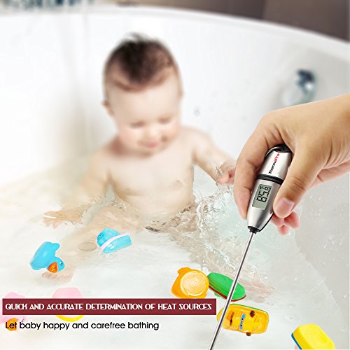 ThermoPro Digitales Bratenthermometer Universales Haushaltsthermometer Grillthermometer mit Sonde bis 300 °C - 5