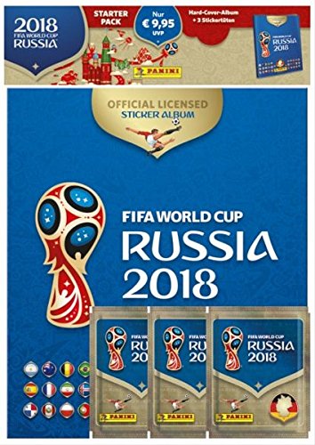 709951 fifa world cup russia 2018 raccolta sticker starter set