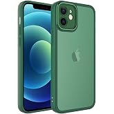 جراب Spia Apple iPhone 11 باللون الأخضر الداكن مع غطاء حماية للكاميرا Primula بتصميم واقي (Apple iPhone 11، أخضر داكن)