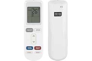 CTRLBETTER YKR-L/102E Mando a Distancia Compatible con MUNDOCLIMA/BAXI/AuX/Suelo Techo Casette Multi Aire Acondicionado Controlador YKR-L/101E YKR-L/103E MUPR-09-H8A MUPR-09-H9A ASW-09QC ASW-12-QC Sustitución