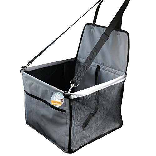 Preisvergleich Produktbild Me & My Pets - Faltbarer Auto-Sicherheitssitz für Haustiere - Grau