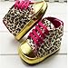 Zehui Lovely Warm Soft Baby Infant Toddler Boy Girl Leopard Shoes 0-6 Month