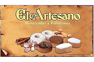 Cerro El Artesano - Assortiment Mantecados Et Polvorones 600G Turron De Jijona, Espagnol, Nougat, Touron , 600 G (Lot 1)