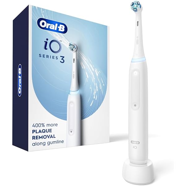 Oral-B iO3 Electric Toothbrush (1) with (1) Ultimate Clean Brush