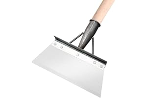 GesOes Gardscraper Multi-Functional Garden Cleaning Shovel Flat Shovel for Landscaping Garden Scraper Shovel Next Gen Gardening Shovel, Weed Remover Tool, Farm Weeding Weed Cleaning Shovel (20cm)