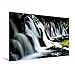 Produktbild Premium Textil-Leinwand 120 cm x 80 cm quer, Jiuzhaigou Bamboo Wasserfall | Wandbild, Bild auf Keilrahmen, Fertigbild auf echter Leinwand, Leinwanddruck (CALVENDO Natur)