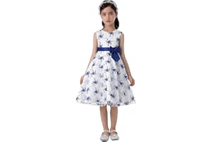 Cichic Girls' Party Dress 2-10 Years Flower Wedding Dress Elegant Formal Dress