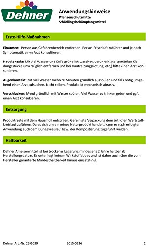 Dehner Bio Ameisenmittel, 100 g - 3