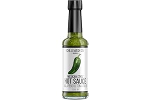 CHILLI MASH CO. FERMENTS & PUREES - SAUCES - JAMS - SALTS - OILS Mexican Style Hot Sauce | 150ml | Chilli Mash Company | Classic Condiment