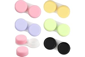 Cozlly 20 Piezas Caja de Lentes de Contacto, Portalentillas de Colores, Stuche para Lentes de Contacto, contenedor para Lentes de Contacto, Caja para Lentillas Viajes al Aire Libre en el hogar