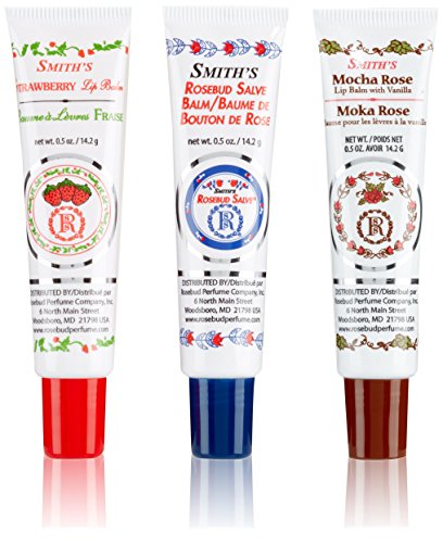 Rosebud Medley Of Lip Balm Tubes - 3 Items