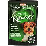 Vom Feinsten Hundefutter Kleiner Racker mit Rebhuhn plus Majoran, 16er Pack (16 x 85 g)
