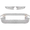 CAR SAAZ Bentley Style Front Grill Chrome Compatible with Alto 800 Type 2(2012-2015)