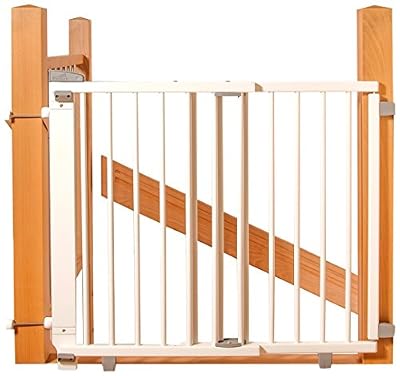 geuther barrière d´escalier pivotante plus 2733+ 67- 107 cm blanc