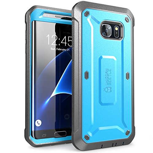 Supcase Carcasa para Samsung Galaxy S7 Edge 2016 - Funda completa resistente  serie Unicorn Beetle Pro  Azul