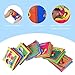 Yosoo 6 Books Soft Cloth Children Intelligence development Cognize Book Educational Activity Toy for Kid Baby