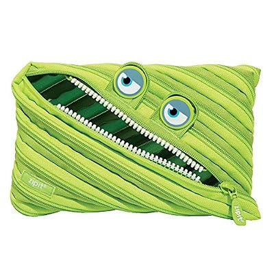 zipit ztmj de Ali de WD wildlings Jumbo Trousse en un seul Vert Longue reissverschluss