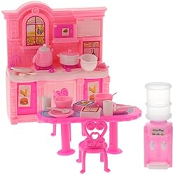 MagiDeal Set de Meuble de Maison de Poupée Kit de Cuisine Décoration pour 1/6 Dollhouses Blythe Licca