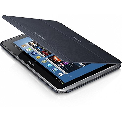 Samsung Original Diarytasche (Flipcover) im Buchdesign EFC-1H8SGECSTD (kompatibel mit Galaxy Tab 2 10.1) in darkgrey - 4