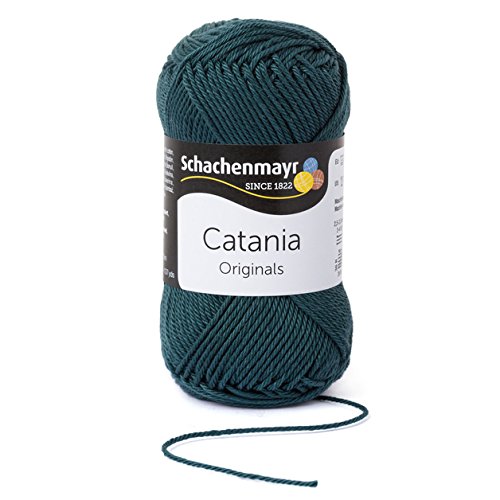 Schachenmayr 9801210-00244 Catania agave Handstrickgarn, Baumwolle