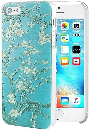 iPhone 4 4s Hard PC Case 3D Painting Vincent Willem Van Gogh Art Painting Phone Case Branches of an Almond Tree in Blossom