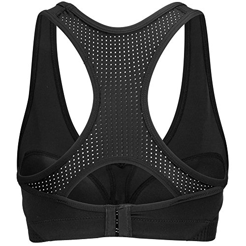Yvette Damen Fitness Racerback Lauf Sport-BH Große Größen High Impact Gepolstert - 5