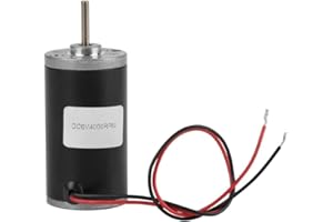 HILITAND 6V 4000rpm Moteurs à Courant Continu Aimant Permanent 31ZY CW/CCW Permanent pour Générateur DIY