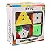 Produktbild OJIN MoYu MOFANGJIAOSHI Cubing KLASSENZIMMER MFJS Speed Cube Bundle Megaminx & Skewb & Square-1 & Pyramide Helle Magic Cube Set mit Geschenkverpackung + Vier Cube Stative (Stickerless)