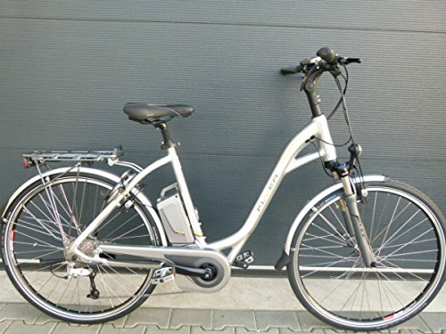 Preisvergleich Produktbild E-Bike Flyer T6.1 Tiefeinsteiger silber 12 AH Akku Freilauf Größe L 55 cm