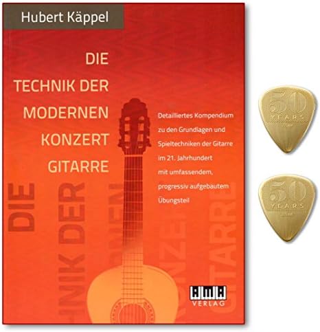 La technique de la guitare de concert moderne - KOMPENDIUM détaillées à les Fondements et techniques de la guitare au 21e siècle avec umfassendem de jeu, Progressiv aufbauendem Exercise avec 2 pleks