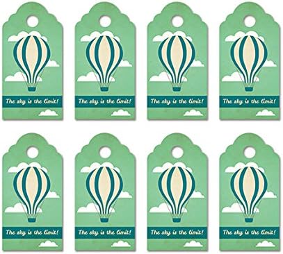 Fancy Pants Designs 2368 Everyday Circus Party Kit Tag, Hot Air Balloon