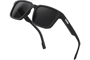 Wrimen Polarisiert-Sonnenbrille-Unisex-Sonnenbrille-Herren-Damen-Sonnenbrillen-Sonnenbrille Schwarz-UV400 Schutz Retro Klassische Polarisierte Sonnen brille für Reisen Camping