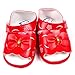 Baby Bucket Sandal With Side Velcro Strap with sound 9-12 month (Red) RS.350.00