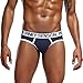 Price comparison product image Transer Pinky SENSON Men Sexy Underwear Pump Boxer Briefs Shorts Bulge Pouch Underpants (L, Dark Blue)