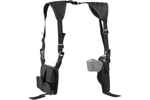 ‎FEYACHI Feyachi Schulterholster Pistolenholster Universal Vertikal Pistolenholster Verstellbar Für Die Meisten Pistolen
