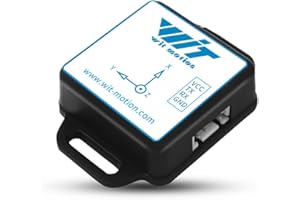 WITMOTION [Sensori di accelerazione a 9 assi] Sensore di inclinazione wireless WT901C-TTL, accelerometro a 3 assi + giroscopio + magnetometro + inclinometro, modulo IMU MPU9250, movimento, USB Modbus