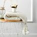 Produktbild Decke Sofa Decke Überwurf Decken Reine Baumwolle Weiche Wendbare Wandbehang Quasten Farbe Knit Gewinde Überwurf Decke Teppiche Tapisserie für Home Office Hotel Student Schlafsaal weiß