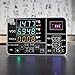 Produktbild DZSF 9-in-1 Digital wiederaufladbare Air Quality Monitor Sensor Tester HCHO VOC Detektor Air Quality Analyzer Thermometer