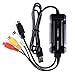 Price comparison product image Top-Longer VHS to Digital Converter Analog to Digital Converter USB 2.0 Video Capture Card Device - Transfer VHS Tapes to Windows,Mac,iMac
