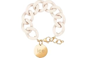 ICE-WATCH ICE - Jewellery - Chain bracelet - Bracelet Mailles XL de Couleur pour Femmes Fermé d’une Médaille Dorée